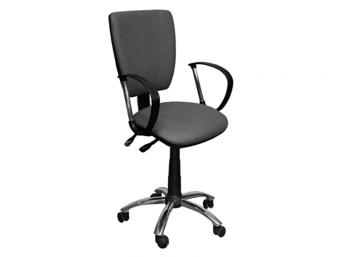 Офисное кресло Ультра люкс фактор хром / В 3