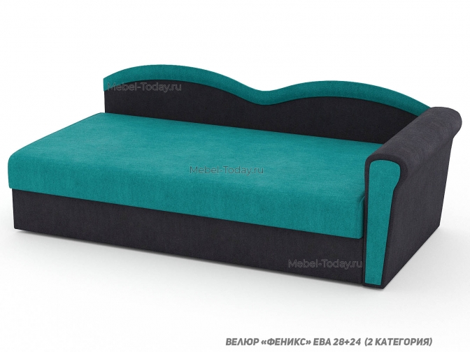 Диван тахта Марика, спальное место 100*190, кушетка с ящиком для белья, г. Москва