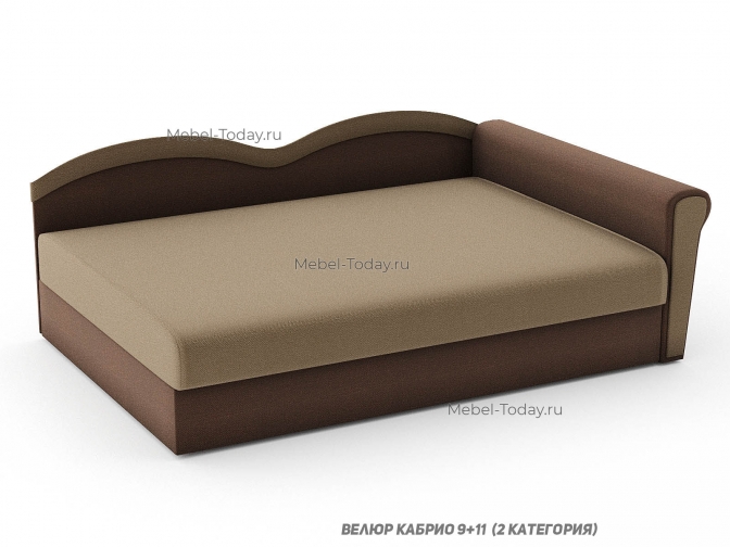 Диван тахта Марика, спальное место 140*190, кушетка с ящиком для белья, г. Москва