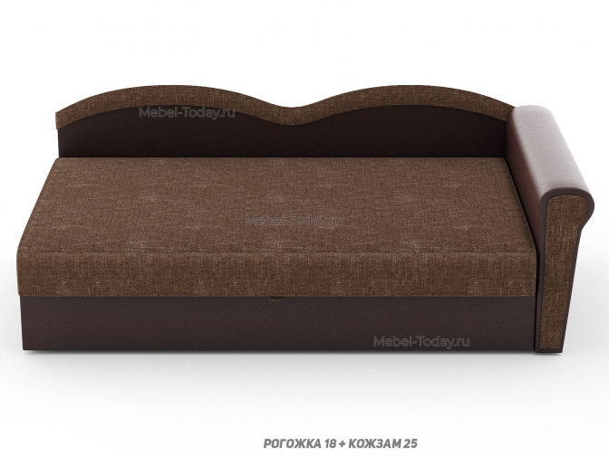 Диван тахта Марика, спальное место 120*190, кушетка с ящиком для белья, г. Москва