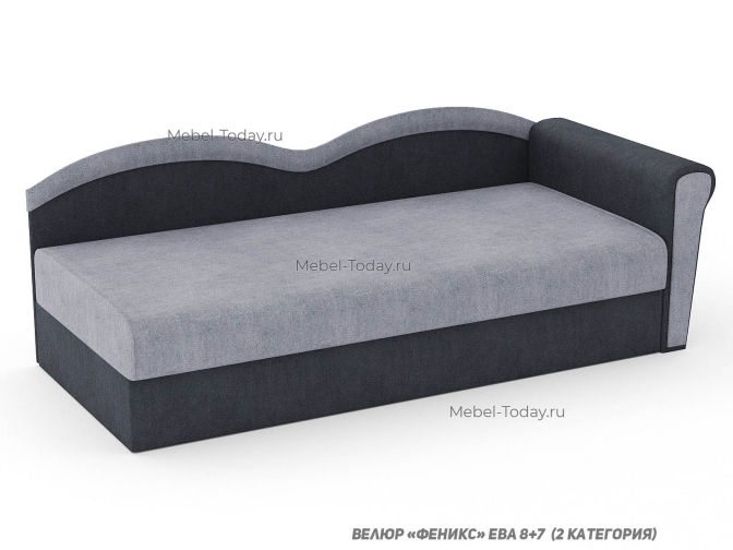 Диван тахта Марика, спальное место 90*190, кушетка с ящиком для белья, г. Москва