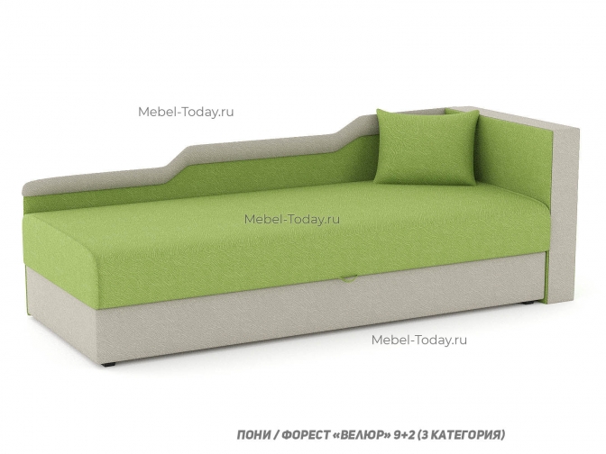 Диван тахта Марика-7, спальное место 90*190, с ящиком для белья, г. Москва