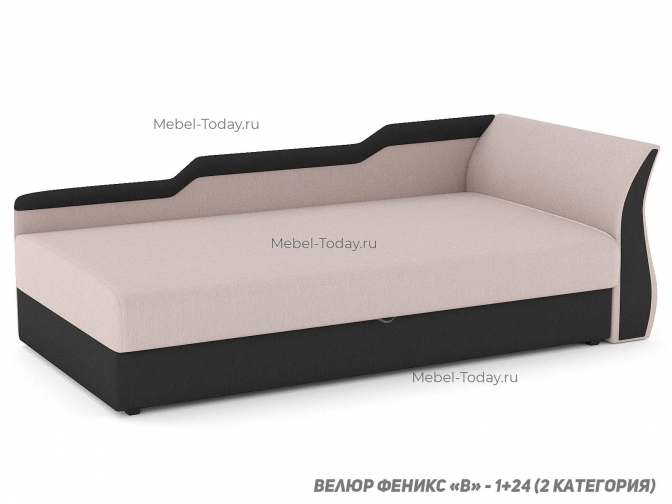 Диван тахта Марика-2, спальное место 140*190, с ящиком для белья, г. Москва