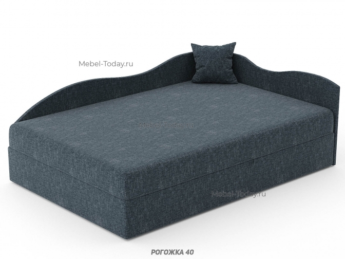 Диван тахта Мария Люкс, спальное место: 140*190, с ящиком для белья и подушкой