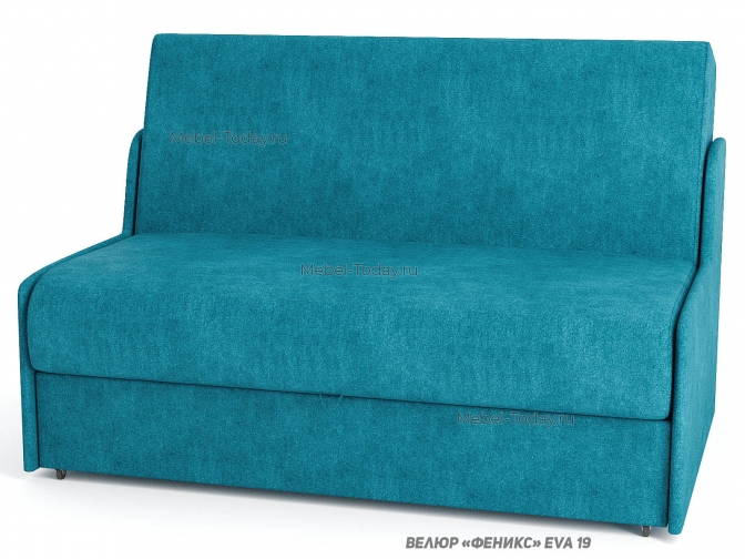 Диван кровать аккордеон Сицилия без подлокотников, спальное место 140*194 см, с ящиком для белья