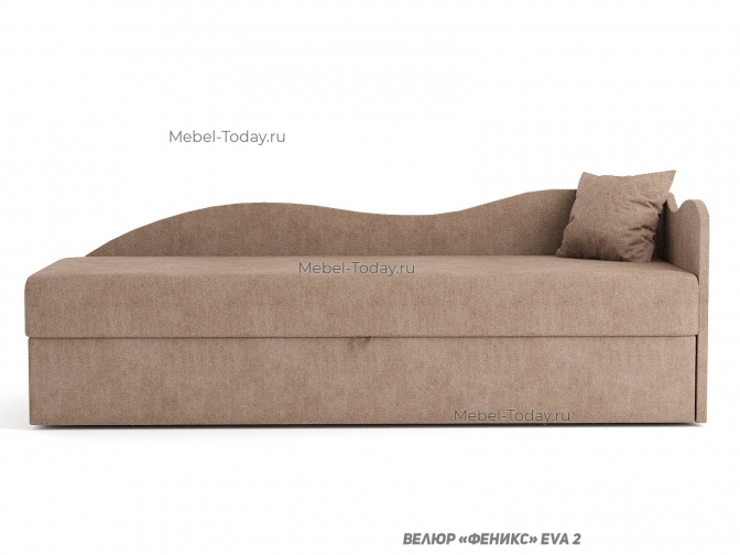 Диван тахта Мария Люкс, спальное место: 70*190, с ящиком для белья и подушкой