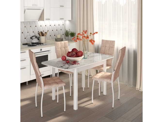 Столовая группа Волна-Флорида дизайн №8