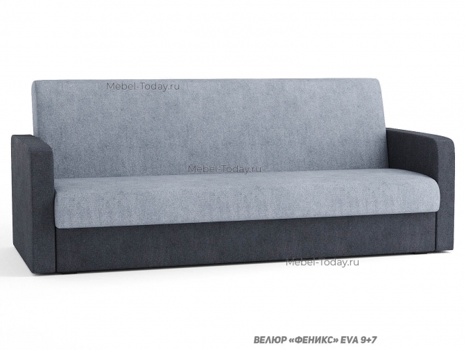 Диван Эконом Люкс книжка 130, ортопедический, пружинный или ППУ, с ящиком для белья