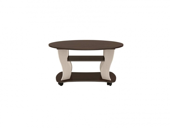 Журнальный стол Сатурн М05 венге/вудлайн кремовый