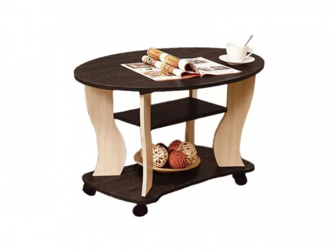 Журнальный стол Сатурн М05 венге/дуб