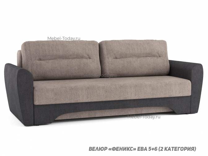 Диван-кровать еврокнижка Амстердам евро А1, с ящиком для хранения, спальное место 148*193 см