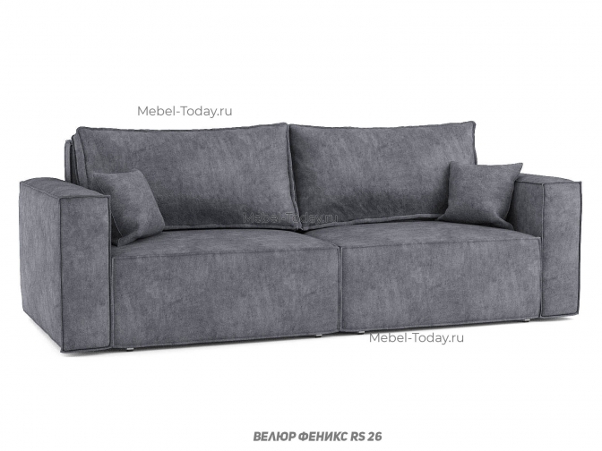 Прямой диван Лофт с ортопедическим матрасом, спальное место 140*190, трансформер