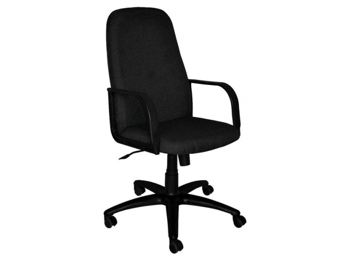 Компьютерное кресло Аполло 1П черный/В 14