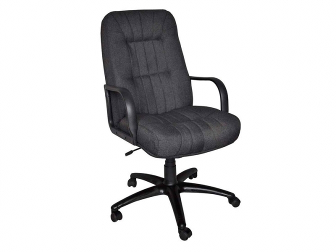 Компьютерное кресло Комфорт 1П черный/В 40