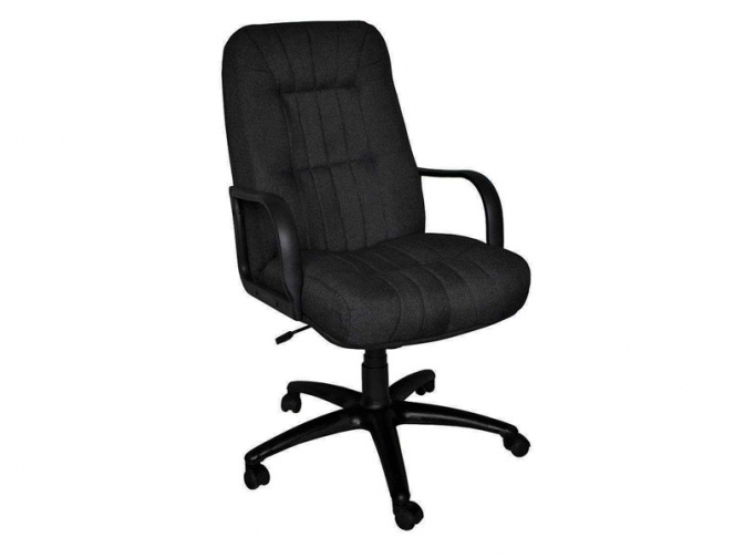 Компьютерное кресло Комфорт 1П черный/В 14