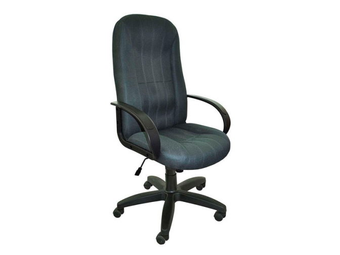 Компьютерное кресло Гамма 1П черный/TW