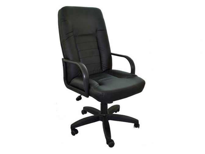 Компьютерное кресло Танго 1П черный/к/з черный