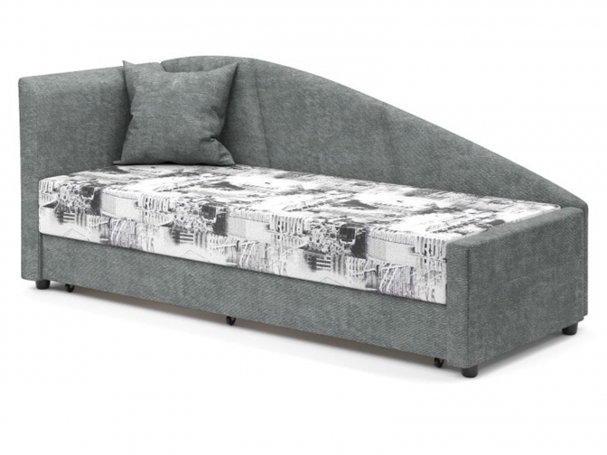 Диван тахта Адди (флок Москва-01 + велюр энерджи 810-19)