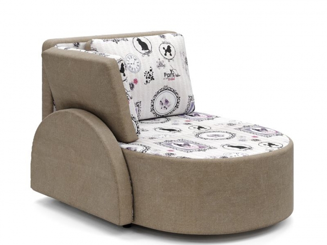 Детский диван Этюд Малыш 2 (велюр кенди + энерджи 810-22)