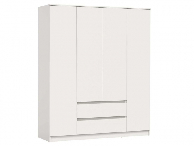 Шкаф для одежды Берген 82.01 Белый