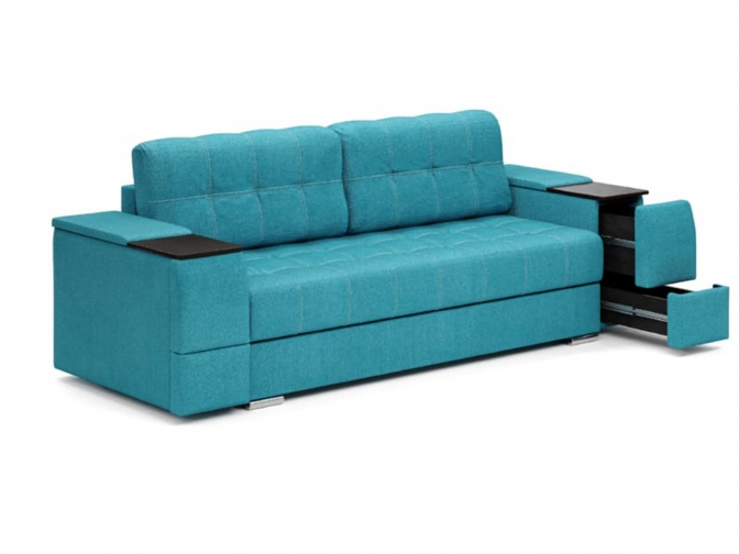 Диван Риф (велюр азур)
