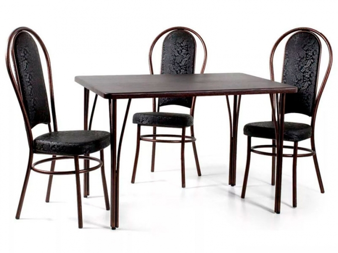 Стол обеденный Граф шелк венге