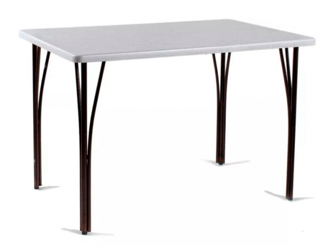 Стол обеденный Граф ясень серебро