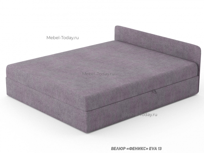 Тахта Кристина с одной мягкой спинкой, Спальное место: 160*190 см с ящиком для белья