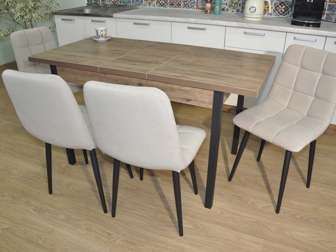 Обеденная группа Колорадо Веллингтон/черный