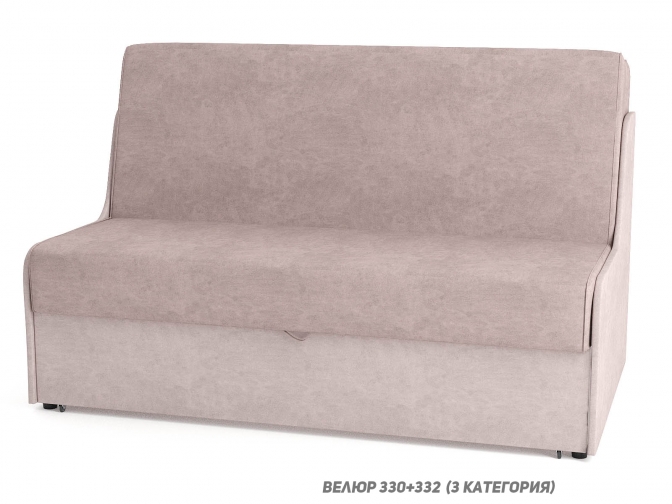 Диван-кровать аккордеон без подлокотников Людмила спальное место 160*195 см