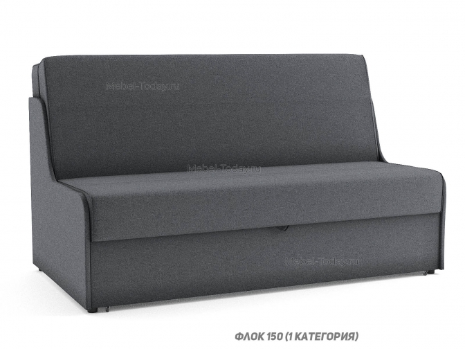 Диван-кровать аккордеон без подлокотников Людмила спальное место 180*195 см