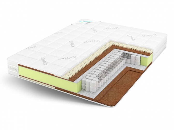 Двусторонний матрас Lonax Duet Cocos-Medium TFK