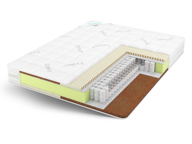 Двусторонний матрас Lonax Duet Cocos-Latex TFK