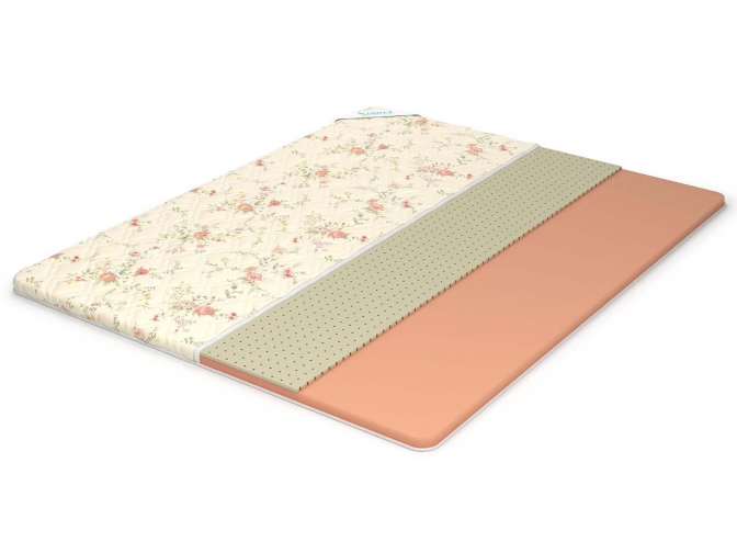 Топпер Lonax LX Comfort 4 - наматрасник мягкий искусственный Латекс (ППУ), высота 4 см