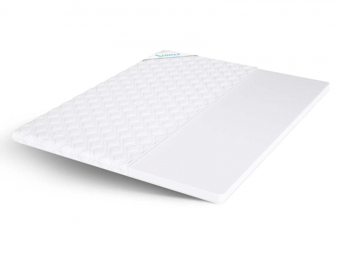 Топпер Lonax Strutto 6 - наматрасник средней жесткости Холлкон, высота 6 см