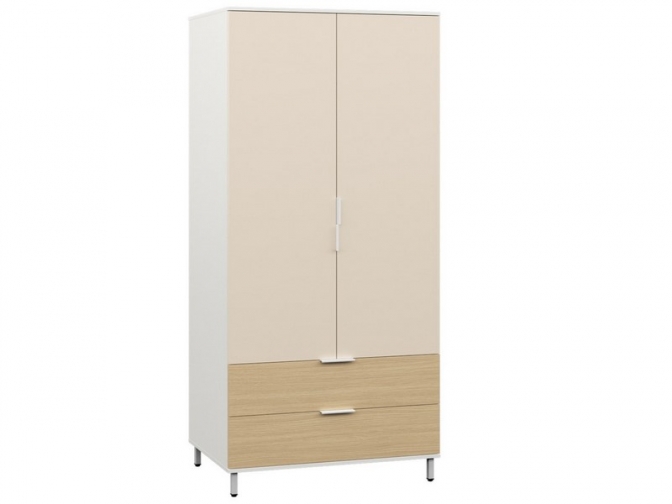 Шкаф Марвэл 16.317.02 Белый/Плэйн