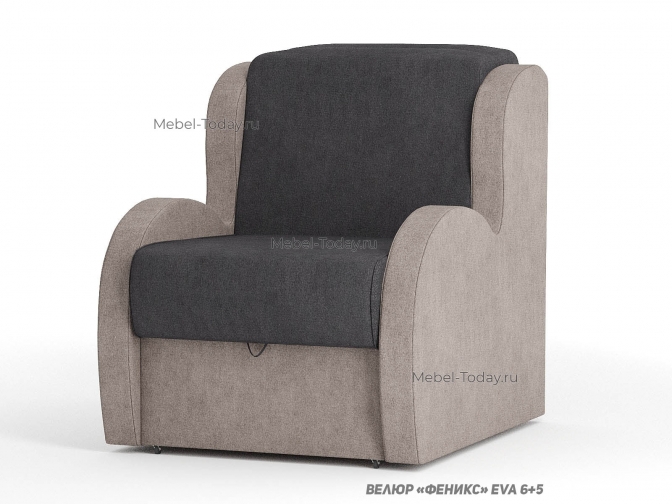 Кресло-кровать Атлант, спальное место 60х194 см, двуспальный, механизм аккордеон, с ящиком для белья