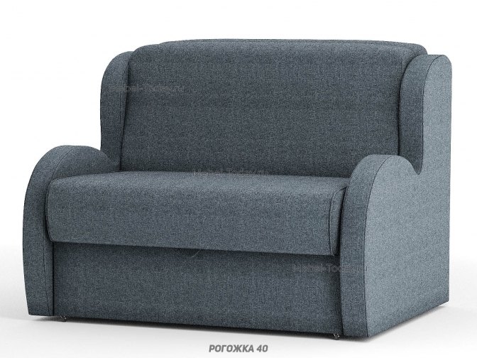 Диван Атлант, спальное место 120х194 см, двуспальный, механизм аккордеон, с ящиком для белья