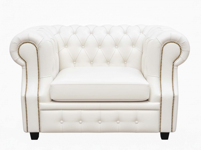 Кресло Честер Лофт белый