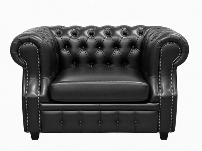 Кресло Честер Лофт черный