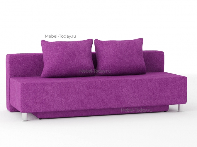 Диван еврокнижка Парма Люкс фиолетовый