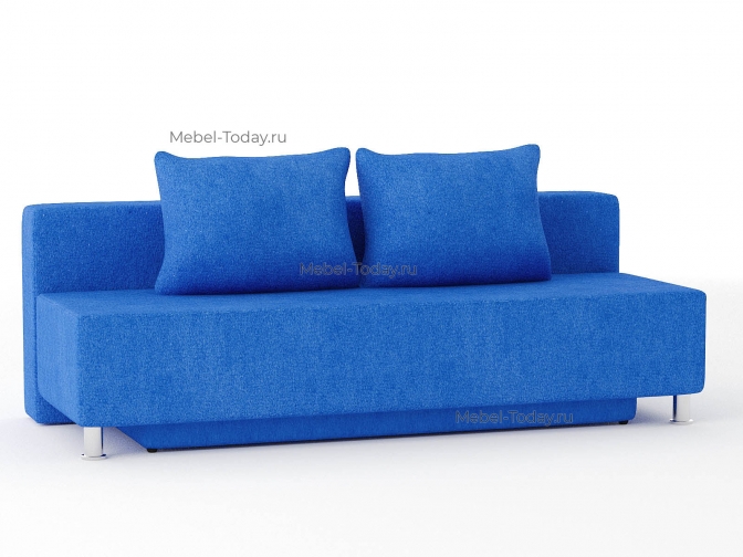 Диван еврокнижка Парма Люкс синий