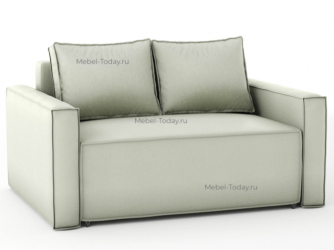 Диван Лофт аккордеон велюр кабрио бежевый