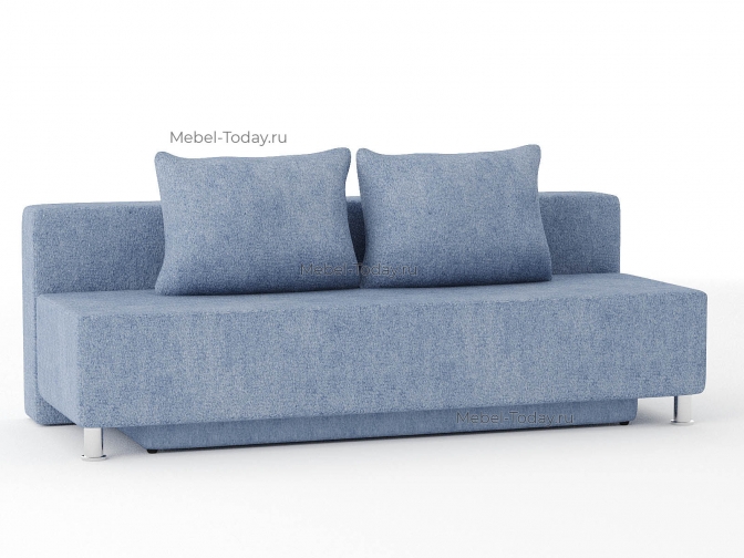 Диван еврокнижка Парма Люкс серый