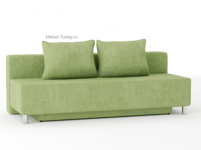 Диван еврокнижка Парма Люкс зеленый