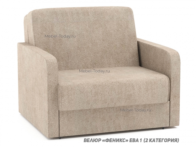 Диван аккордеон небольшой Версаль (Атланта) 100, спальное место 100*194 , с ящиком для белья