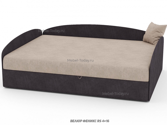 Диван-тахта Овальная три спинки 160 см, двуспальная широкая, наполнитель ортопедический, пружинный или ППУ