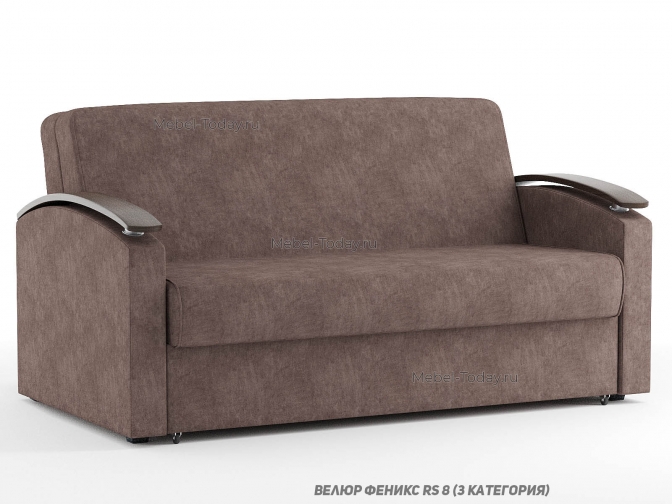 Большой диван 180*192 Луна, аккордеон, МДФ подлокотники