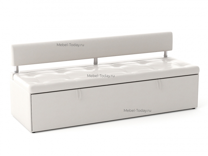 Диван офисный Дельф 170 без боковин, механизм дельфин, обивка экокожа