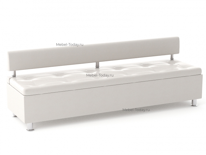 Офисный диван-лавка Парма 200 без боковин – обивка экокожа